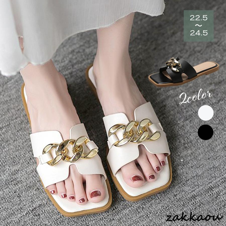 スリッパサンダル レディース 春夏