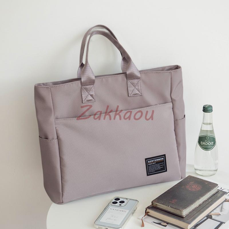 トートバッグ ハンドバッグ レディース 大きめ A4 無地 軽量 手提げバッグ ナイロン シンプル マザーズバッグ 多収納 通勤 ビジネスバッグ PC 通学