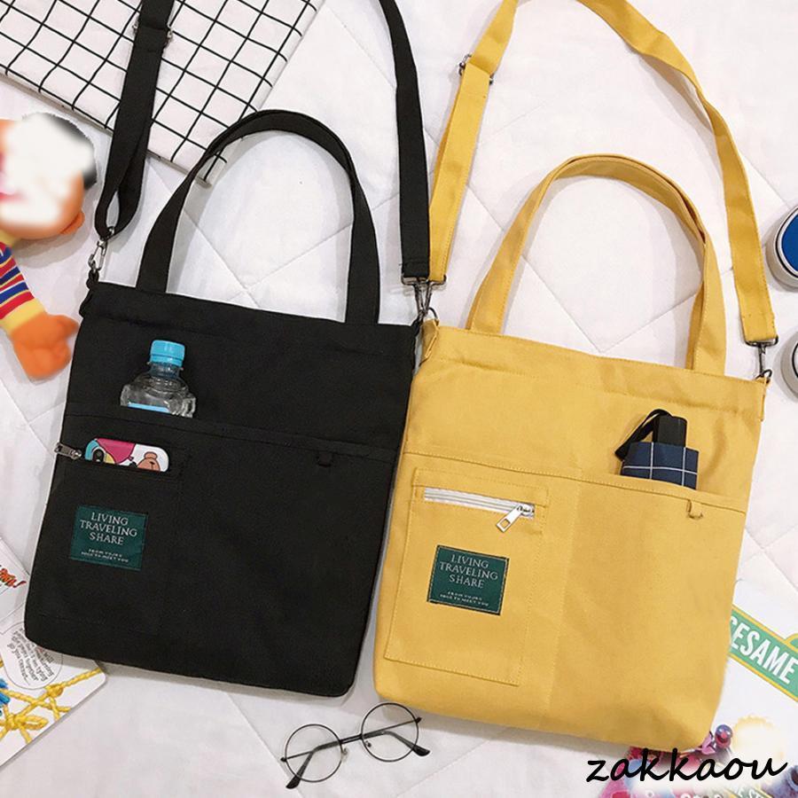 樂天商城 - キャンバス トートバッグ 2way 軽量