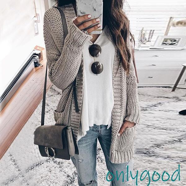 カーディガン レディース 秋冬 オフィス 40代 ロングカーディガン ニットカーディガン 羽織り セーター 前開き 長袖 トップス アウター 無地 大きいサイズ 上品