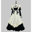 ハロウィン コスプレ レディース 長袖 ワンピース ロング丈 メイド 仮装 衣装 女性 かわいい ハロウィンコスプレ ワンピース レディース 大人 ハロウィン仮...