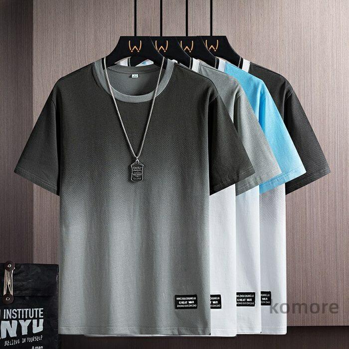 樂天商城 - Tシャツ メンズ トップス 半袖 クルーネック 夏 涼しい 涼感 シンプル カジュアル かっこいい おしゃれ 薄手 お洒落 夏服 通学
