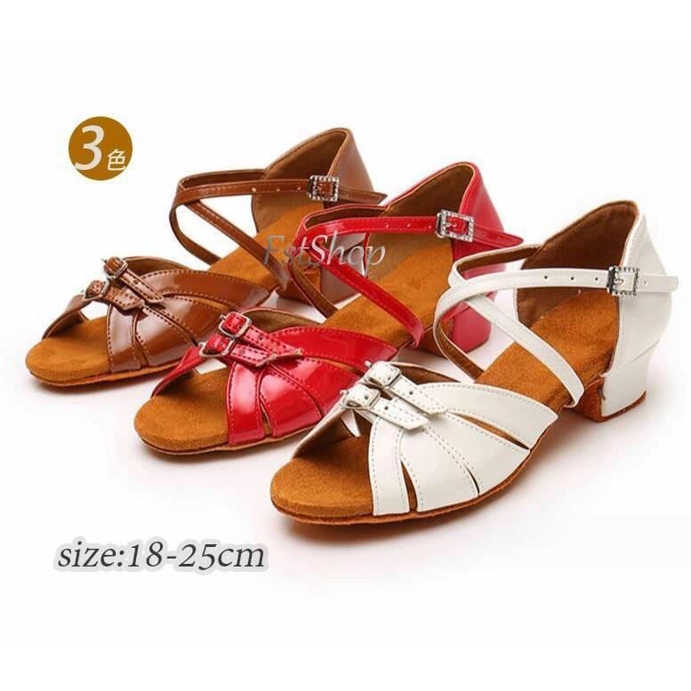 子供シューズ ダンスシューズ 社交ダンス ラテンダンス モダンダンス 靴 ラテンシューズ 舞台演出 ラテ..