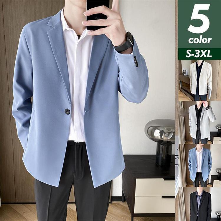 テーラードジャケットメンズショート...