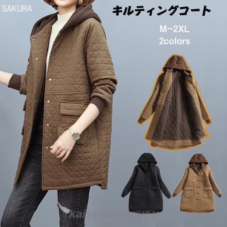 コートレディースロングコートアウタ...