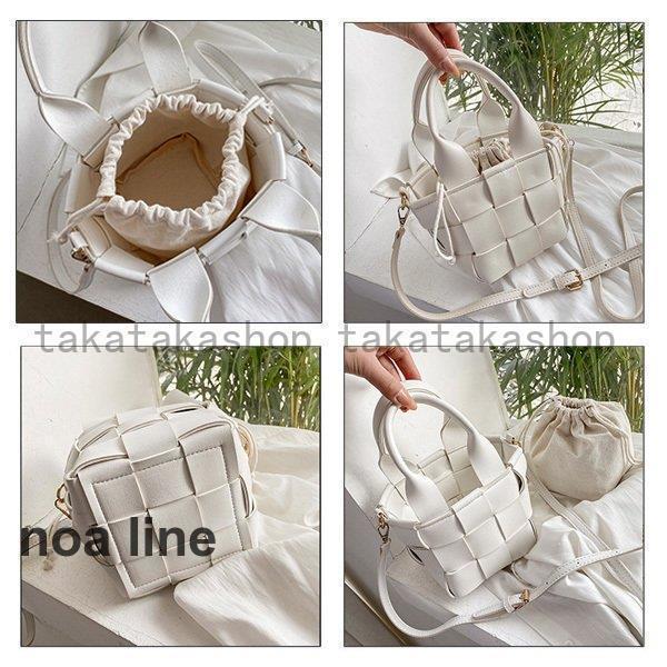 ショルダーバッグ レディース PUレザー 編み込み トート 斜めがけ 肩掛け スモール カジュアル おしゃれ 可愛い 鞄 別