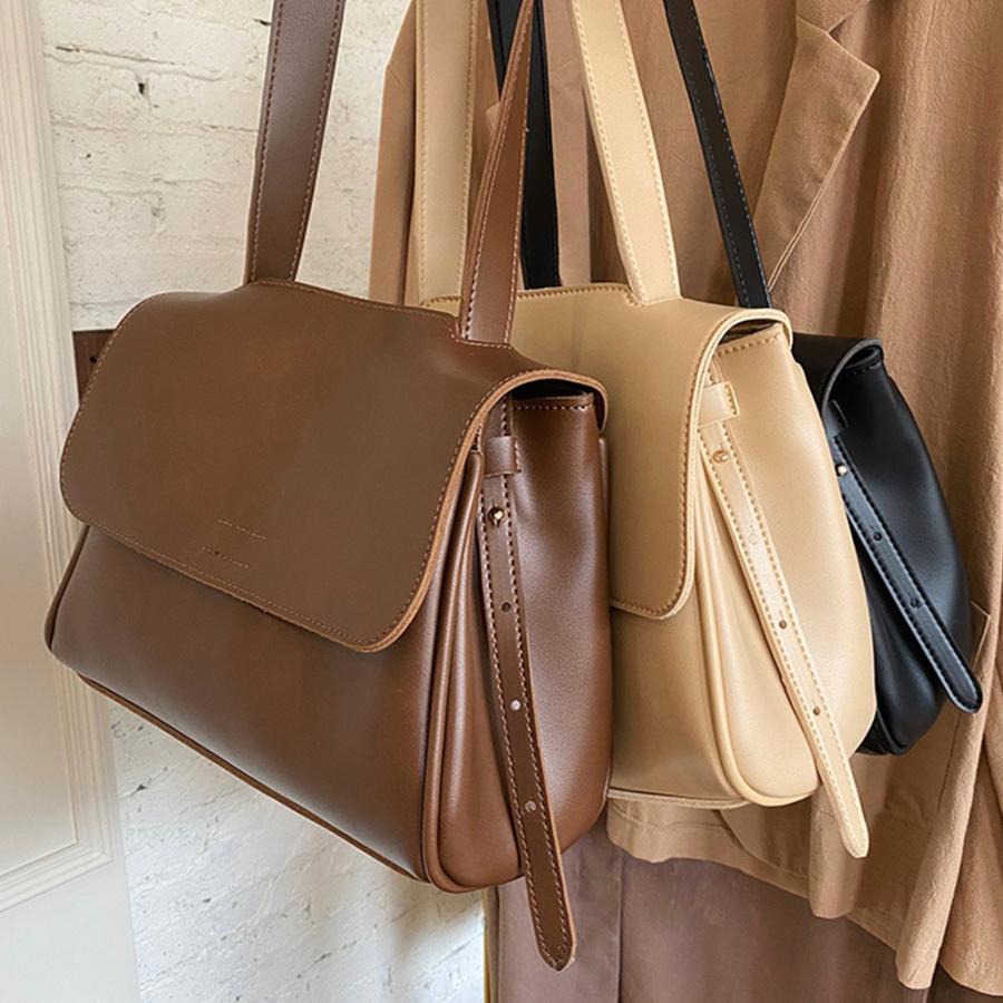 2way レディース バッグ トートバッグ カバン ファスナー付き おしゃれ 大きい 大きめ 横型 縦型 可愛い 通勤 PU レザー かばん 鞄 ハンドバッグ 肩掛け ショルダーバッグ フリップバッグ 斜めがけバッグ 通学 肩掛けバッグ 韓国風 シンプル 大容量