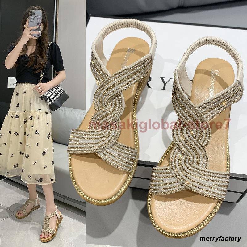 サンダル レディース 履きやすい 夏 サンダル ストラップサンダル 厚底靴 ウェッジソール グラディエー..