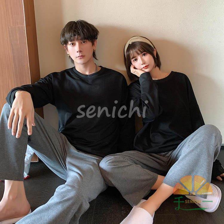 ペア パジャマ カップル ペア ルームウェア夏パジャマ 上下セット長袖 秋 お揃い 結婚祝い プレゼント ギフト ペアルック レディース可愛い メンズ 高級単品売り