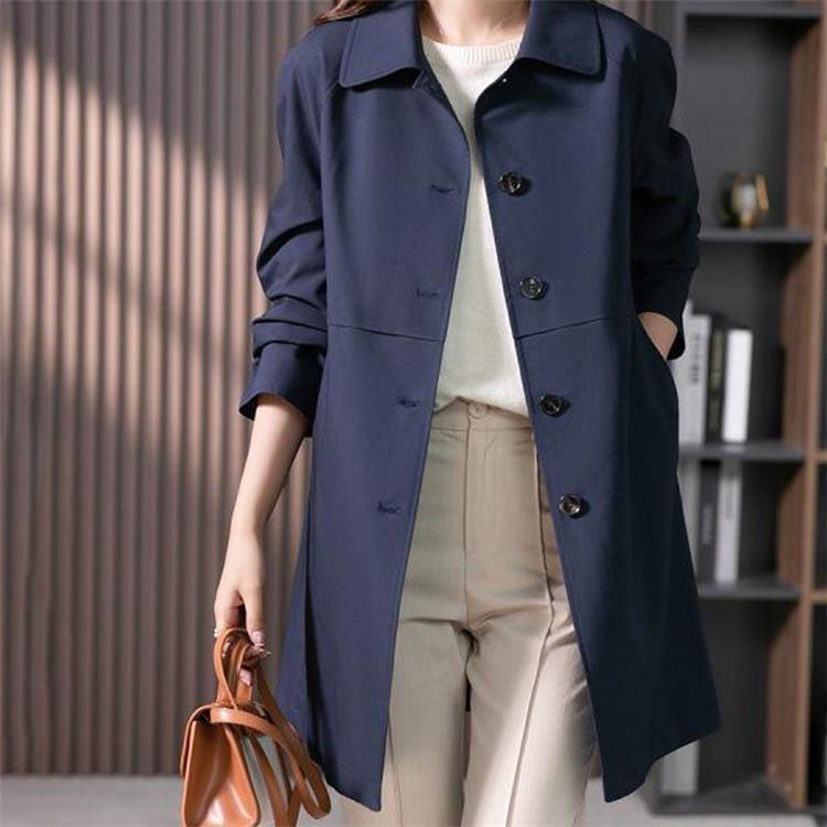 トレンチコートレディース40代ミデ...