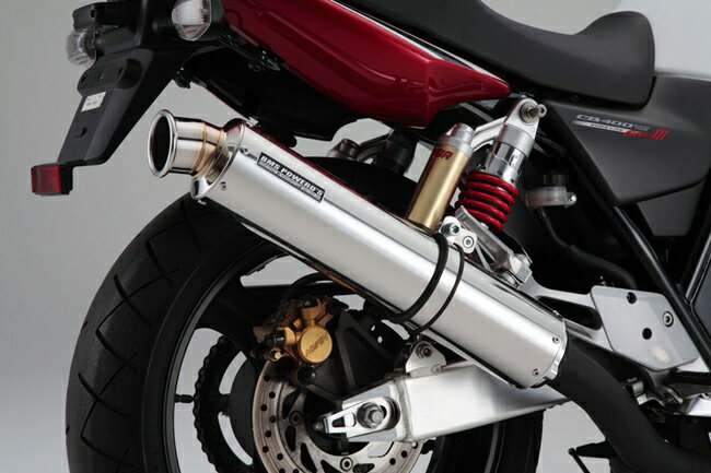 CB400SF VTEC1〜3（NC39） ラウンドステン スリップオンマフラー JMCA認定 BMS-R（ビームス）