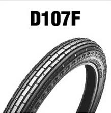 ダンロップタイヤ（DUNLOP）D107F（フロント）2.50-17 38L（4PR） WT