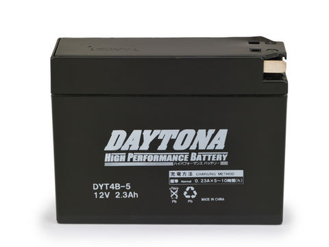 【あす楽対象】TY250ZS スコティッシュ ハイパフォーマンス メンテナンスフリー バッテリー DYT4B-5（YT4B-BS・GT4B-5互換） DAYTONA（デイトナ）