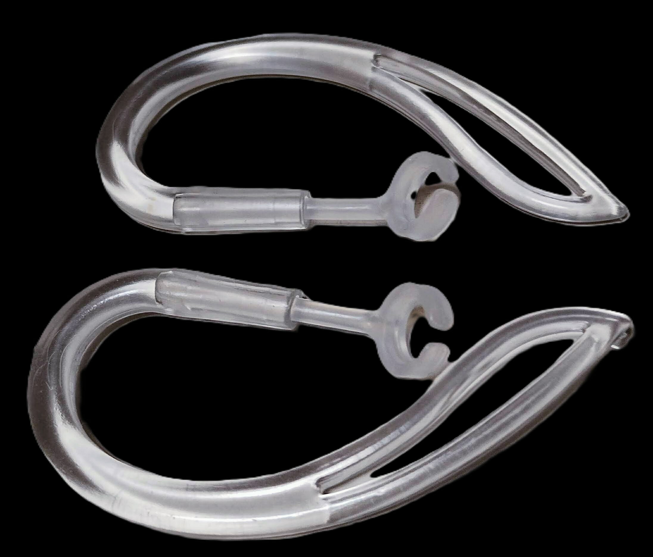 イヤーフック角度付き 透明 1セット 2個 ワイ...の商品画像