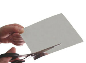 ハサミで切れる 割れない鏡 塩ビミラー [100×100mmサイズ 厚さ0.5mm] 1枚 300円 送料無料 ポッキリ