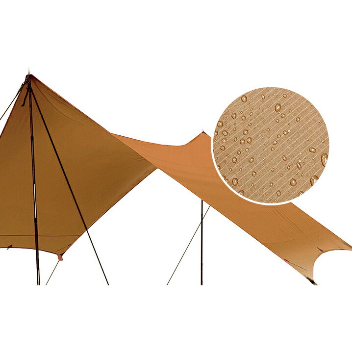 20%OFF【公式】Minimalist RectaTarp (BEIGE) ゼログラム ZEROGRAM レクタ型 軽量...