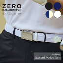 【安心の公式ストア】ゴルフ|バックルベルト|ゼロハリバートン ZERO HALLIBURTON ゼロハリバートンゴルフ メッシュ 82191 ブラック/ネイビー...