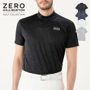 【安心の公式ストア】ゼロハリバートン ZERO HALLIBURTON | ゴルフ GOLF | ジャカードカモモック ZHG-A16b | Jacquard Camo Polo Shirt 82637