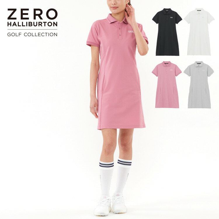 【安心の公式ストア 】ゼロハリバートン ZERO HALLIBURTON | ゴルフ GOLF | ソロテックスデルタカノコワンピ ZHG-W6c | SOLOTEX DELTA KANOKO One-Piece Dress 82698 1