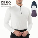 【安心の公式ストア】セール30%オフ!ゼロハリバートン ZERO HALLIBURTON | ゴルフ GOLF | バックパイルジップシャツ ZHG-A26b ...