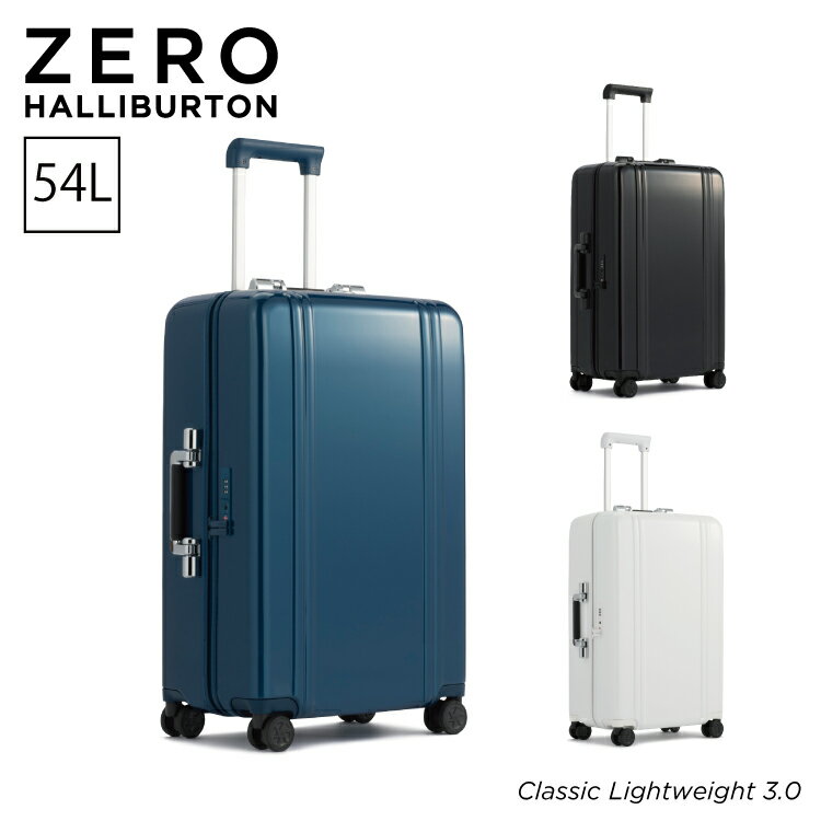 楽天公式ゼロハリバートン楽天市場店【安心の公式ストア 】ゼロハリバートン ZERO HALLIBURTON Classic Lightweight 3.0 Classic Lightweight 3.0 Cabin-S Travel Case54L スーツケース 預け入れ 軽量 81283