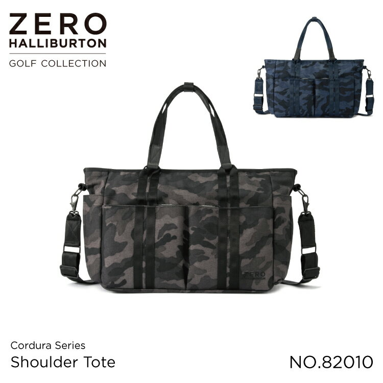 バートン 【安心の公式ストア 】ゼロハリバートン ZERO HALLIBURTON | Cordura Series | Shoulder Tote ZHG-B1 | ショルダーバッグ ゴルフバッグ ボストンバッグ 大容量 2WAY カモフラ 82010