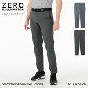 【安心の公式ストア】 セール30%オフ ゼロハリバートン ZERO HALLIBURTON | ZHG-A4S12 | Summerwool-like Pant...