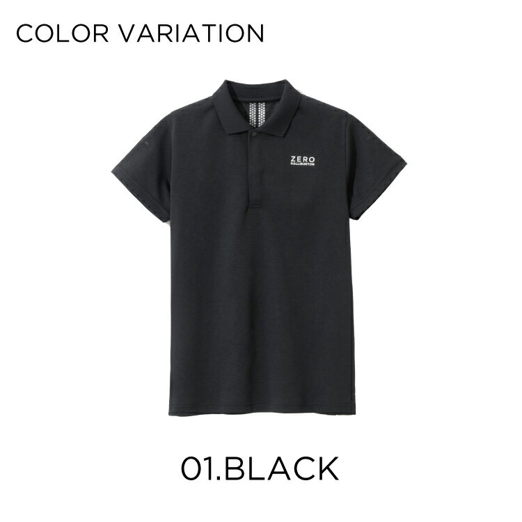 【本日0の付く日】セール30％オフ ゼロハリバートン ZERO HALLIBURTON | ZHG-W4S1a | Fly Front KANOKO Polo Shirts レディース ゴルフウェア ポロシャツ82831