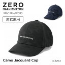 【安心の公式ストア】キャップ ゼロハリバートン ZERO HALLIBURTON | Cap and Visors | Camo Jacquard Cap 男女...
