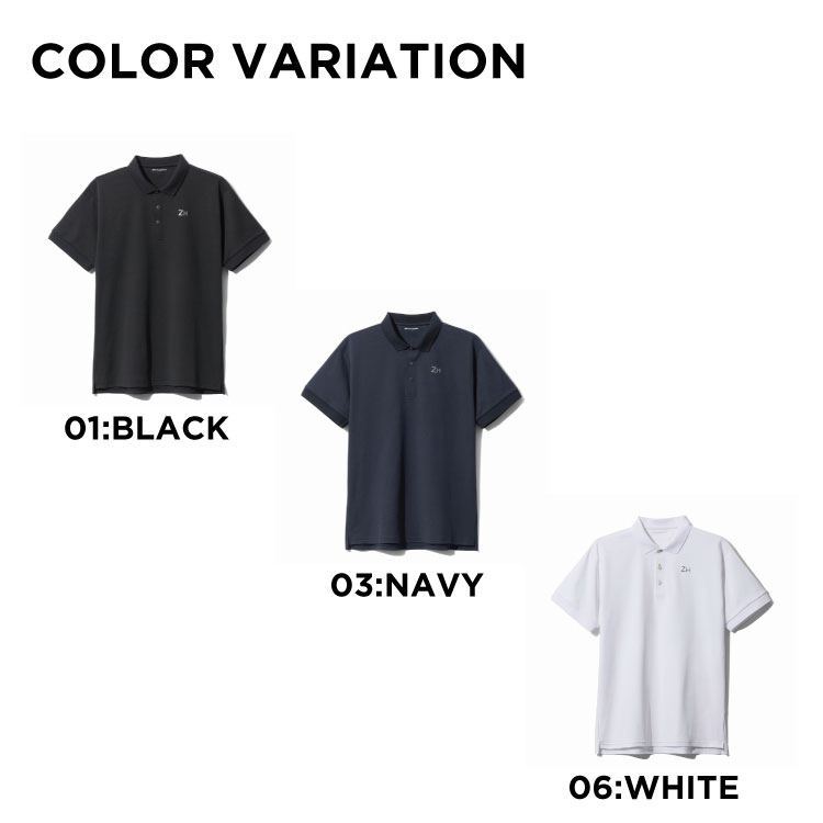 【安心の公式ストア】セール30%オフ ゼロハリバートン ZERO HALLIBURTON | ZHG-A4A4a | DELTA SLX Polo Shirt ポロシャツ ソロテックス 82855