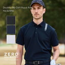 【安心の公式ストア】ゼロハリバートンゴルフ ZERO HALLIBURTON GOLF | ZHG-M5S4b | Double-Rib Golf Piqu P...