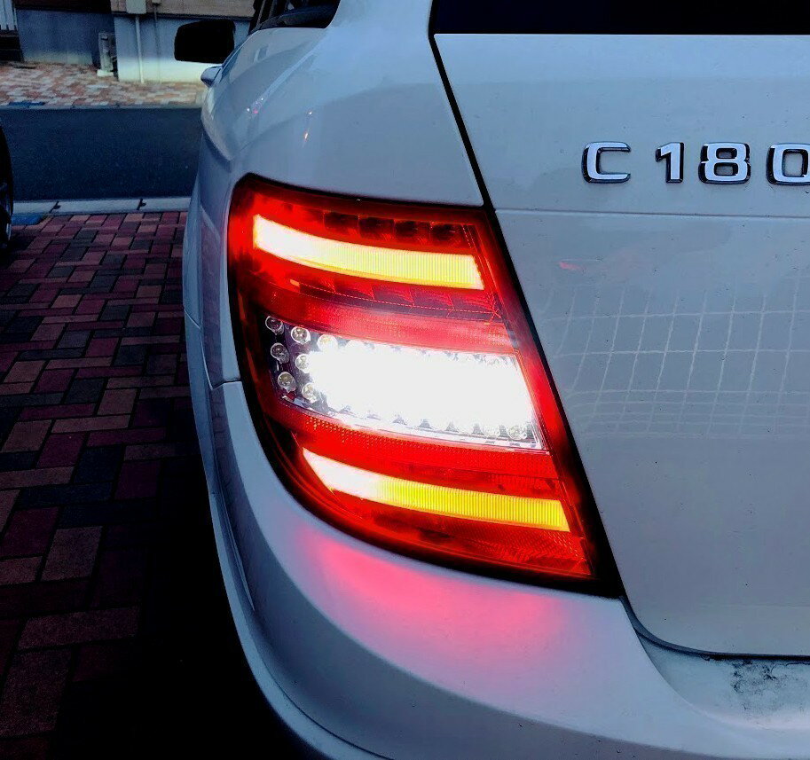 BMW E63 外車用 LEDバックランプ 後退灯 66発SMD キャンセラー内蔵 エラーフリー S25 ピン角180° 6000k 白 LED 【ネコポス配送】