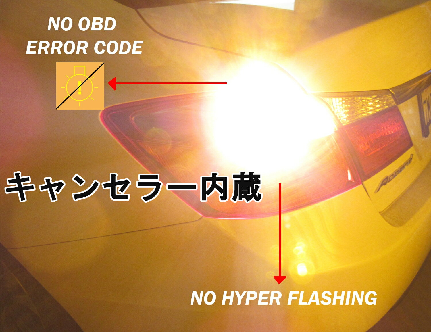 BMW E91 VA/VB 2008/11～2011/12 キャンセラー内蔵 LED バックランプ プロジェクターレンズ 2000ルーメン ハイブライト 3030チップ 360°照射 6000k シャインホワイト T15/T16 2本セット 【ネコポス配送】 2