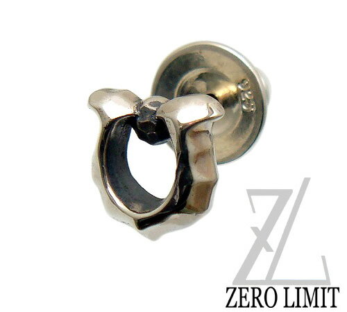 楽天ZERO LIMIT[即日発送] ZERO LIMIT-original-（ゼロリミット）【SZP-11】シルバー950 馬蹄 ホースシュー ピアスHorse Shoe モチーフ ピアス メンズ レディース ユニセックス ピアス 片耳 1点売り 方売り 馬蹄 モチーフ ピアス 18金製 ポスト 針【ギフト包装-対応】