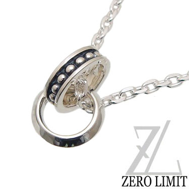 楽天ZERO LIMITZERO LIMIT-original-（ゼロリミット） SZT-44 ダブルリング ペンダント ネックレス [チェーン 付] 【シルバー】【ギフト包装-対応】