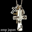 amp japan（アンプジャパン)【9KH-203】クロス ネックレス (チェーン付♪)【Ultmate Cross Necklace】【ギフト包装-対応】