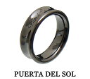 プエルタデルソル 指輪 メンズ PUERTA DEL SOL（プエルタデルソル）【R973BK】 ブラック リング 指輪 [7号〜23号]【ギフト包装-対応】