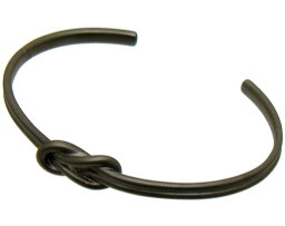 PUERTA DEL SOL（プエルタデルソル）【BR1010MTBK】ヘラクレス ノット バングル ブレスレット【マットブラック】Heracles knot Bangle【ギフト包装-対応】