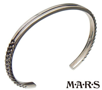 マーズ ブレスレット メンズ M・A・R・S(M.A.R.S/mars/マーズ)【M5321B】コンポジット ブジル バングル ブレスレット【シルバー925】【ギフト包装-対応】