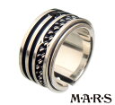 mars 指輪 メンズ M・A・R・S(M.A.R.S/mars/マーズ)【M1860R】シルバー コンポジット クルズ リング【ギフト包装-対応】