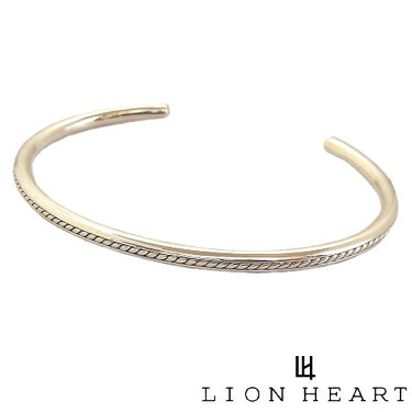 LION HEART ライオンハート 1BA033A0SV シルバー925 バングル ブレスレット メンズ レディース ユニセックス 男性 女性 プレゼント クリスマス 【ギフト包装-対応】