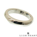 3日以内に発送 LION HEART ライオンハート 01RN0541 シルバー925 エッジ フェザー ロゴ リング 指輪 【ギフト包装-対応】