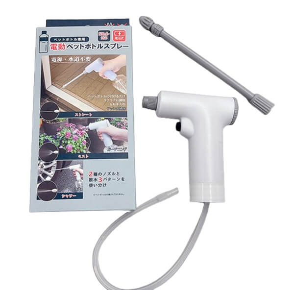 【12/5(金)限定！楽天カードでポイント9倍！】電動ペットボトルスプレー FP-440 富士パックス 電池式 ..