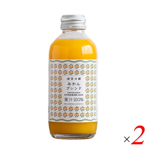 Other - 【5/30(土)限定！楽天カードでポイント8倍！】無茶々園 みかんジュース ブレンド 180ml 2本セット 愛媛県産 ストレート果汁100% 温州みかん 伊予柑 ポンカン 濃縮還元不使用 甘味料不使用
