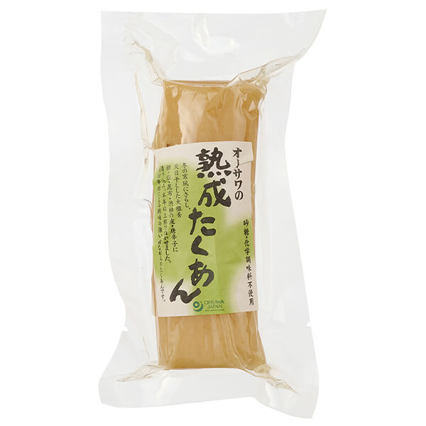 【マラソン限定！ポイント5倍！】オーサワジャパン オーサワの熟成たくあん 100g 国産大根 発酵漬物 乳..