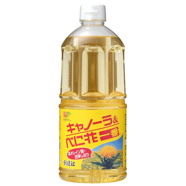 【4/5(日)限定！楽天カードでポイント10倍！】創健社 キャノーラ＆べに花一番 910g...