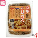 【マラソン限定!ポイント2倍!100円クーポン!】玄米 ご飯 パック コジマフーズ 玄米五目ごはん 160g 4個セット 送料無料
