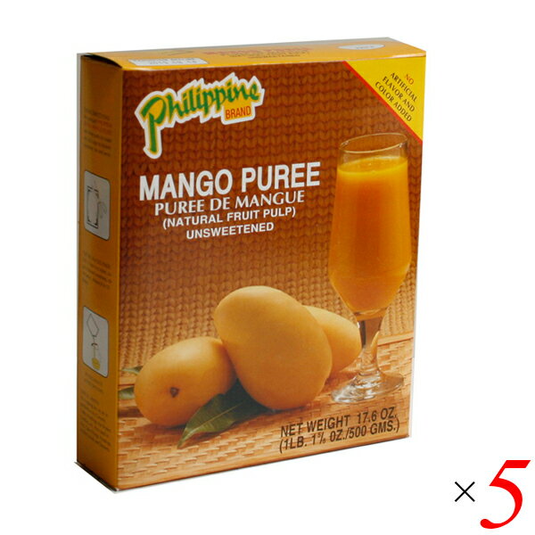 志立 マンゴーピューレは、酸味と甘みのバランスの良さが特徴のフィリピン産マンゴー(カラバオ種)の果肉だけで作られたマンゴーピューレです。 砂糖・保存料不使用。 ムースやプリン、ゼリーやヨーグルトなど様々な用途でお使いください。 ■商品名：マンゴーピューレ 志立 500g マンゴー フィリピン産 果肉 果肉 果物 フルーツ ゼリー ヨーグルト ムース プリン 砂糖 保存料 不使用 ■内容量：500g×5 ■原材料名：マンゴー ■栄養成分（100g当たり）推定値： エネルギー：70kcal たんぱく質：0.0g 脂質：0.0g 炭水化物：16.0g 食塩相当量：0.02g ■メーカー或いは販売者：株式会社オーバーシーズ ■賞味期限：商品パッケージに記載 ■保存方法：直射日光、高温多湿を避けて保存してください。 ■区分：食品 ■製造国：フィリピン ■使用上の注意： ※開封後はお早めにお召し上がりください。 ※パッケージの写真はイメージです。 ■ご注意：※商品パッケージや仕様は予告なく変更になる場合がございます。【免責事項】 ※記載の賞味期限は製造日からの日数です。実際の期日についてはお問い合わせください。 ※自社サイトと在庫を共有しているためタイミングによっては欠品、お取り寄せ、キャンセルとなる場合がございます。 ※商品リニューアル等により、パッケージや商品内容がお届け商品と一部異なる場合がございます。 ※メール便はポスト投函です。代引きはご利用できません。厚み制限（3cm以下）があるため簡易包装となります。 外装ダメージについては免責とさせていただきます。