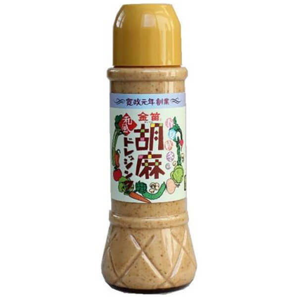 ドレッシング ボトル ごま 笛木醤油 金笛 胡麻ドレッシング 390ml