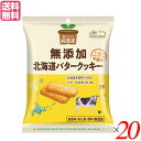 【お買い物マラソン！ポイント3倍！】クッキー ギフト 個包装 ノースカラーズ 純国産北海道バタークッキー 2枚×4包 20個セット 送料無料